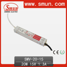 O excitador impermeável do diodo emissor de luz com IP67 e CE RoHS aprovou Smv-20-15